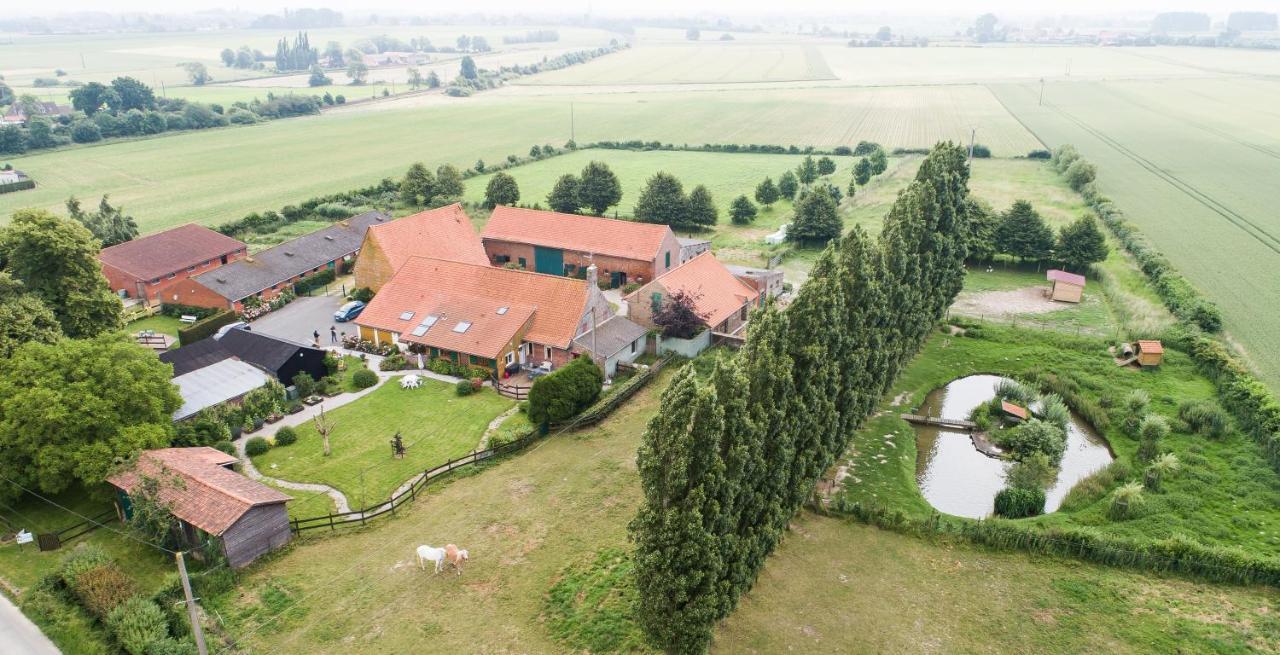 Gite De La Ferme Des Crins Blancs Hazebrouck Exterior foto